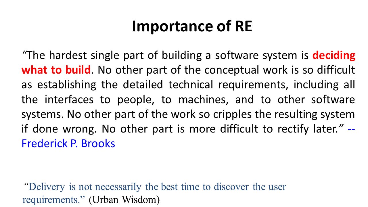 Software Requirements Engineering: One of the Many Niches
